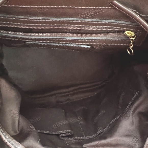 Coach Bags Vintage Coach Legacy Brown Leather Backpack Day Pack Purse Poshmark